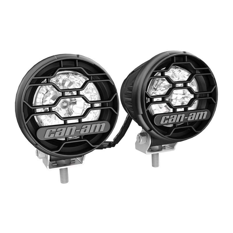 Projecteurs ronds DEL de 10 cm (4 po) (2 x 25 W) Projecteurs ronds DEL de 10 cm (4 po) (2 x 25 W)