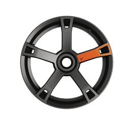 Décalques pour roues - Orange brasier