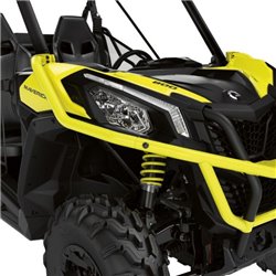 Protecteurs de coin avant jaune pour Maverick Can-am