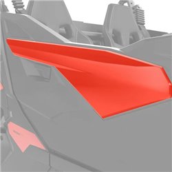 Garniture de porte gauche Rouge pour Maverick Can-am