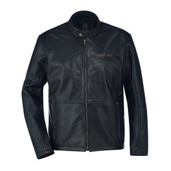 Blouson Homme Cuir Noir JOSH Can-Am