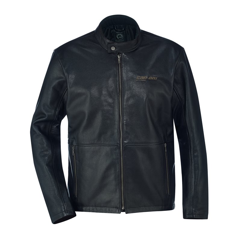 Blouson Homme Cuir Noir JOSH Can-Am Blouson Homme Cuir Noir JOSH Can-Am