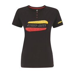 T-shirt manches courtes Original pour femme Can-am
